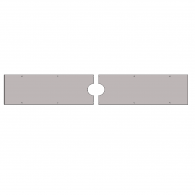 Wall Duct Grommeted Opening Flush Cvr 6'' x 5' Wall Duct Grommeted Opening Flush Cvr 6'' x 5'